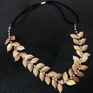 Golden Leaf Hair Crown